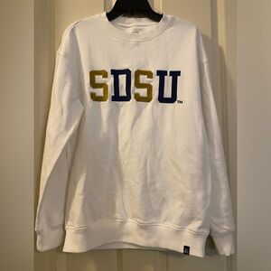 NWOT SDSU White Sweatshirt